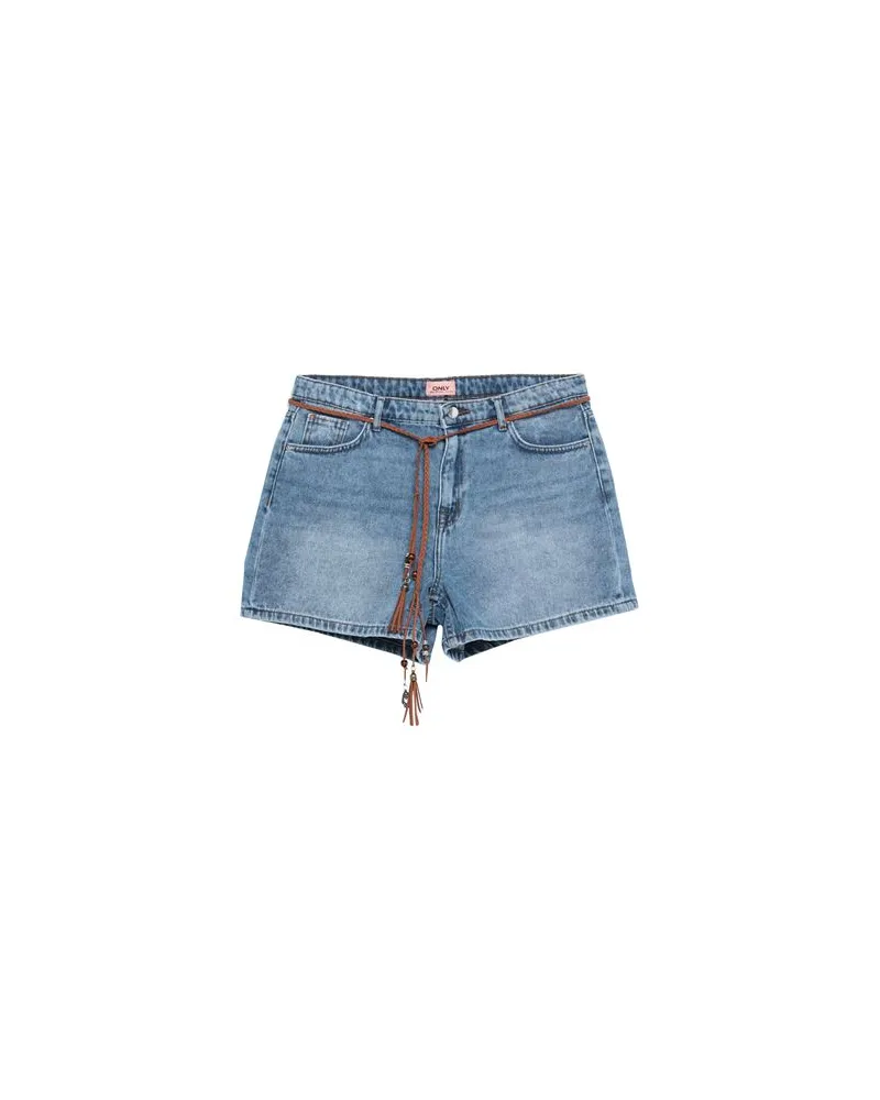 only HOSEN & RÖCKE - Jeansshortsauf YOOX.COM Blau