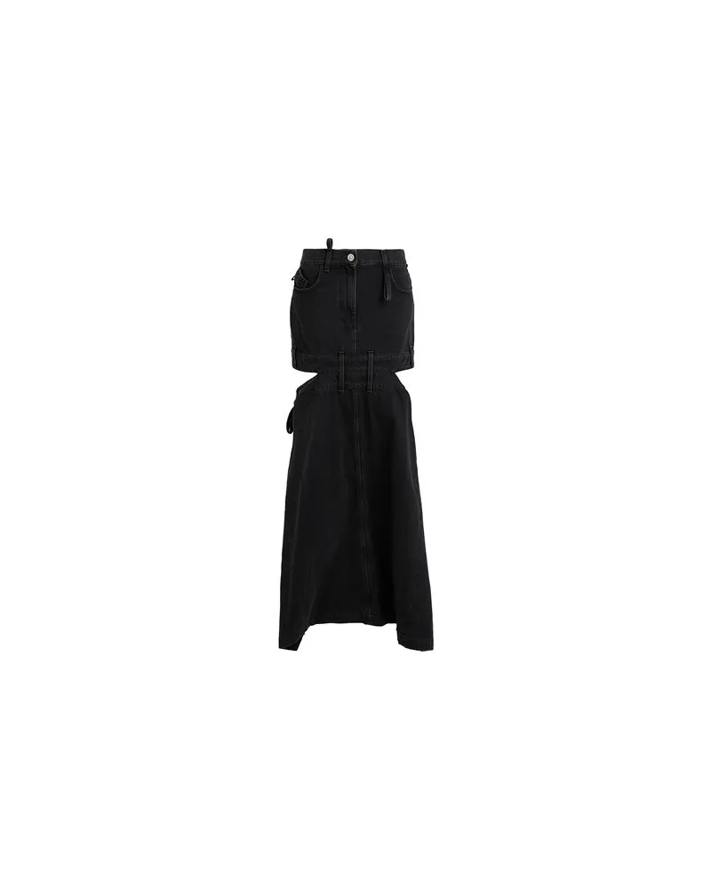 ATTICO HOSEN & RÖCKE - Jeansröckeauf YOOX.COM Schwarz