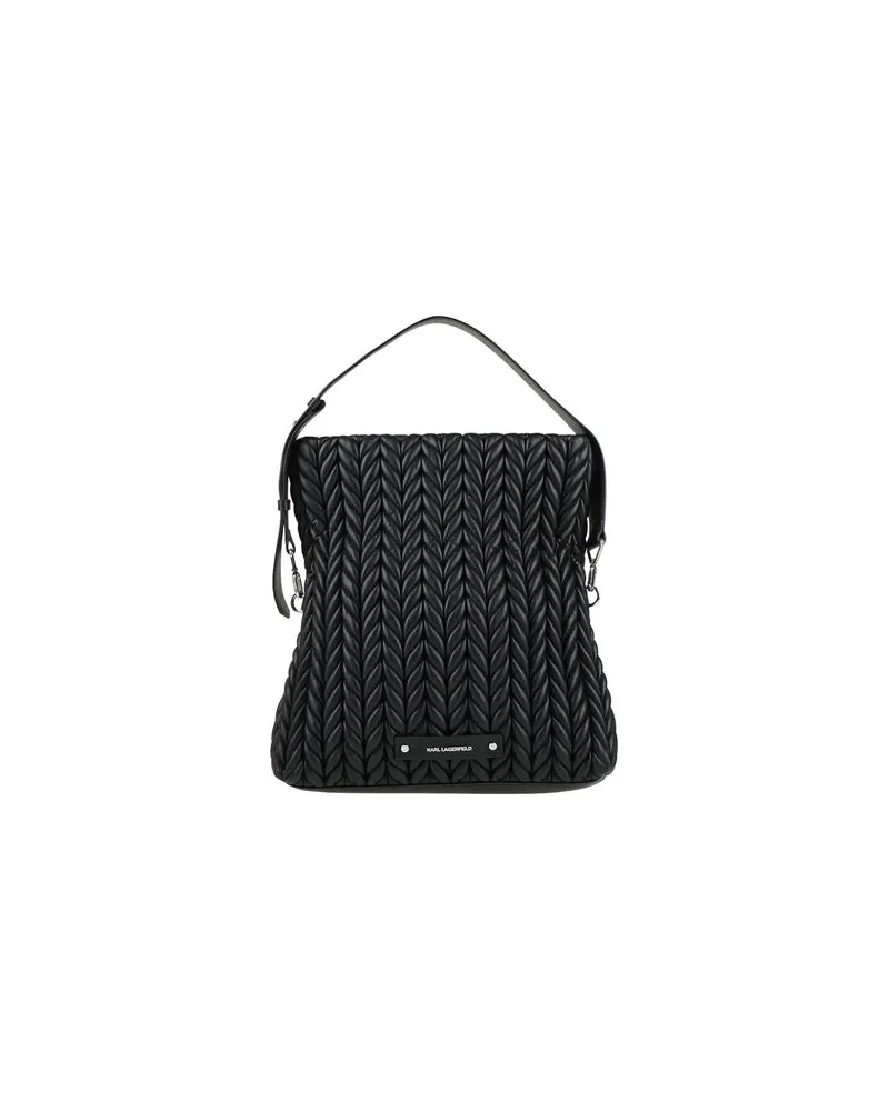 Karl Lagerfeld TASCHEN - Schultertaschenauf YOOX.COM Schwarz