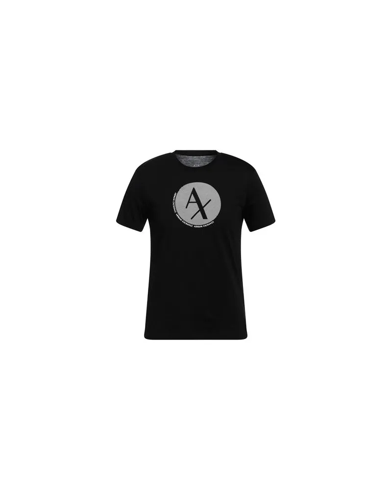 Armani Exchange TOPS - T-shirtsauf YOOX.COM Schwarz