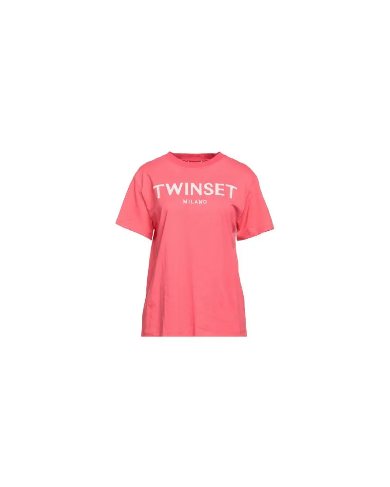 Twin-Set TOPS - T-shirtsauf YOOX.COM Koralle