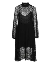 forte_forte Midi-Kleid Schwarz