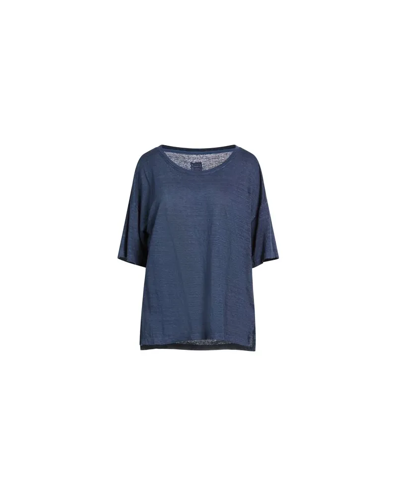 120% Lino TOPS - T-shirtsauf YOOX.COM Marineblau