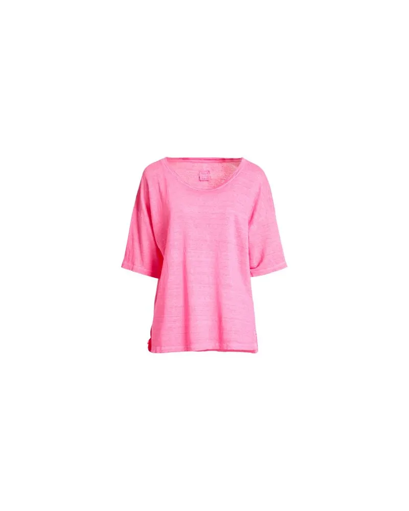 120% Lino TOPS - T-shirtsauf YOOX.COM Fuchsia