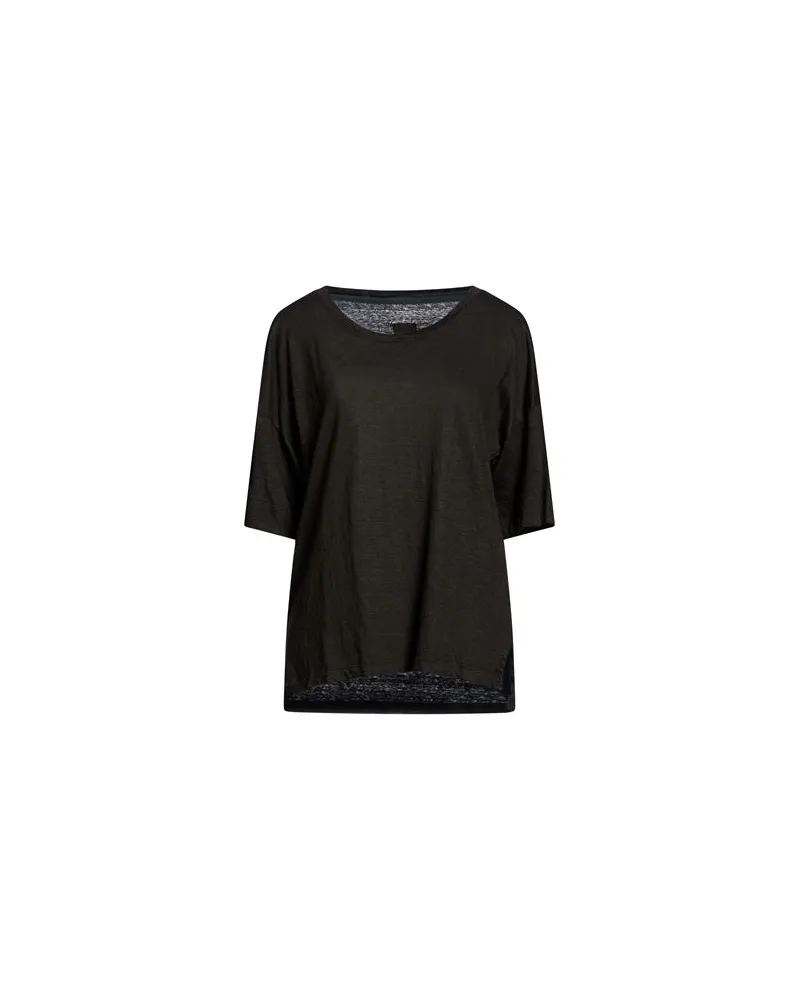 120% Lino TOPS - T-shirtsauf YOOX.COM Schwarz