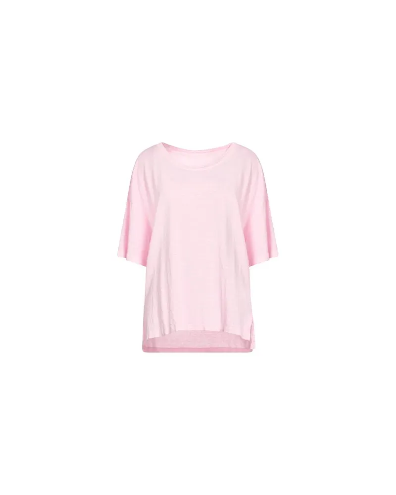120% Lino TOPS - T-shirtsauf YOOX.COM Hellrosa