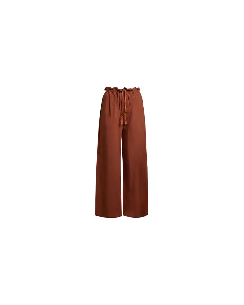 forte_forte HOSEN & RÖCKE - Hosenauf YOOX.COM Lederfarben
