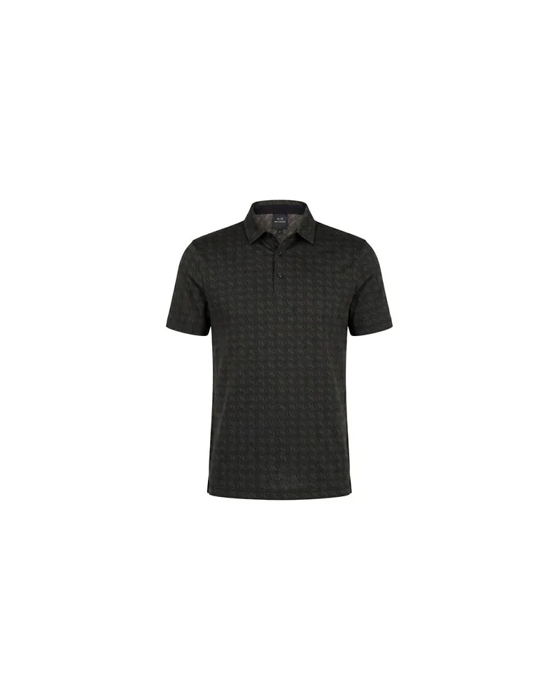 Armani Exchange TOPS - Poloshirtsauf YOOX.COM Dunkelgrün