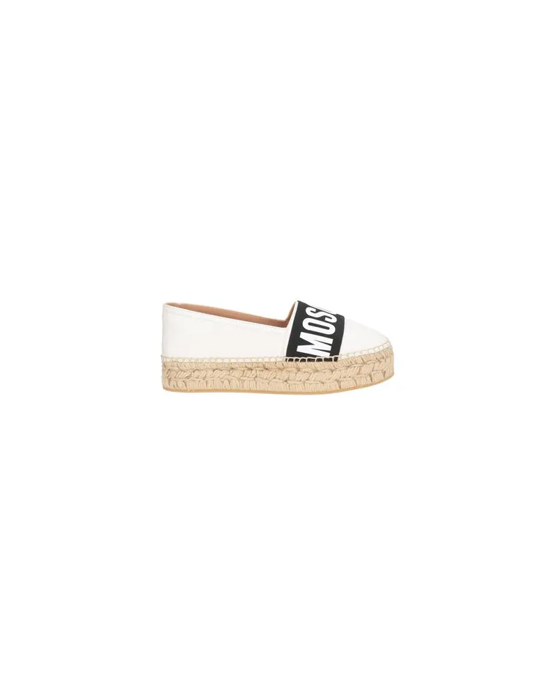 Moschino SCHUHE - Espadrillesauf YOOX.COM Weiß