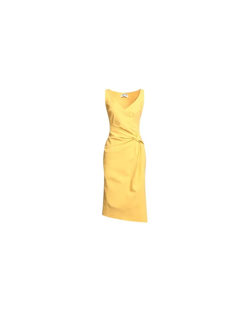 Chiara Boni KLEIDER - Midi-Kleiderauf YOOX.COM Gelb