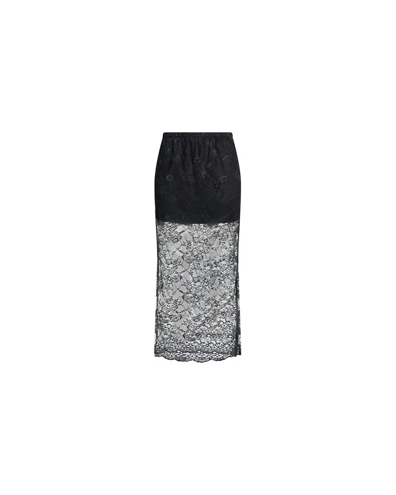 Motel HOSEN & RÖCKE - Maxi-Röckeauf YOOX.COM Schwarz
