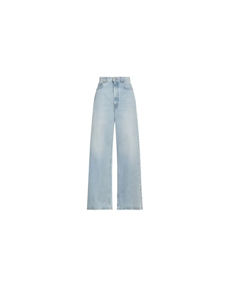SPORTMAX HOSEN & RÖCKE - Jeanshosenauf YOOX.COM Blau