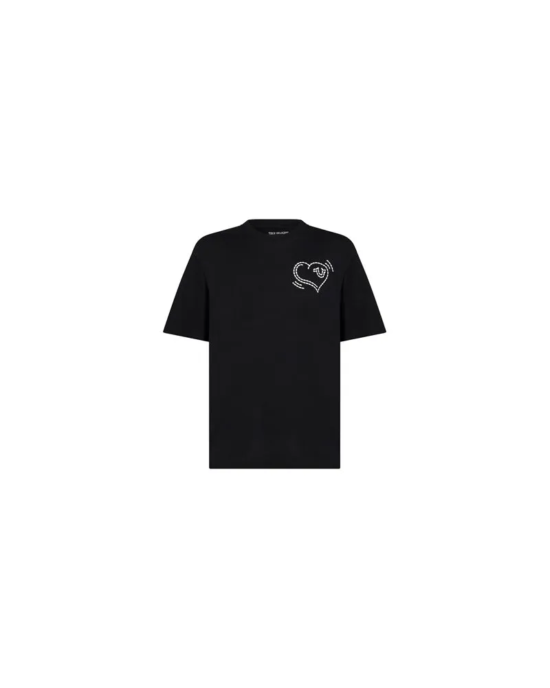 True Religion TOPS - T-shirtsauf YOOX.COM Schwarz