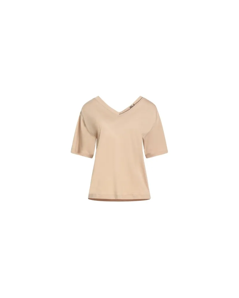 Karl Lagerfeld KARL CARES - TOPS - T-shirtsauf YOOX.COM Beige