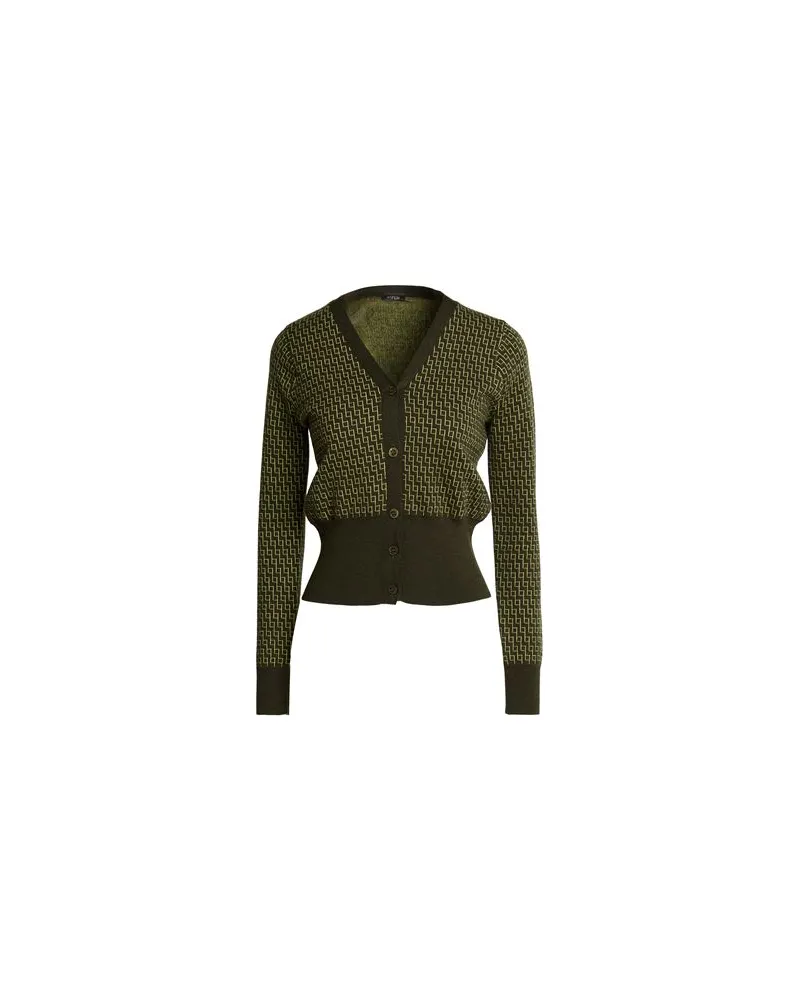 ASPESI STRICKWAREN - Strickjackenauf YOOX.COM Militärgrün