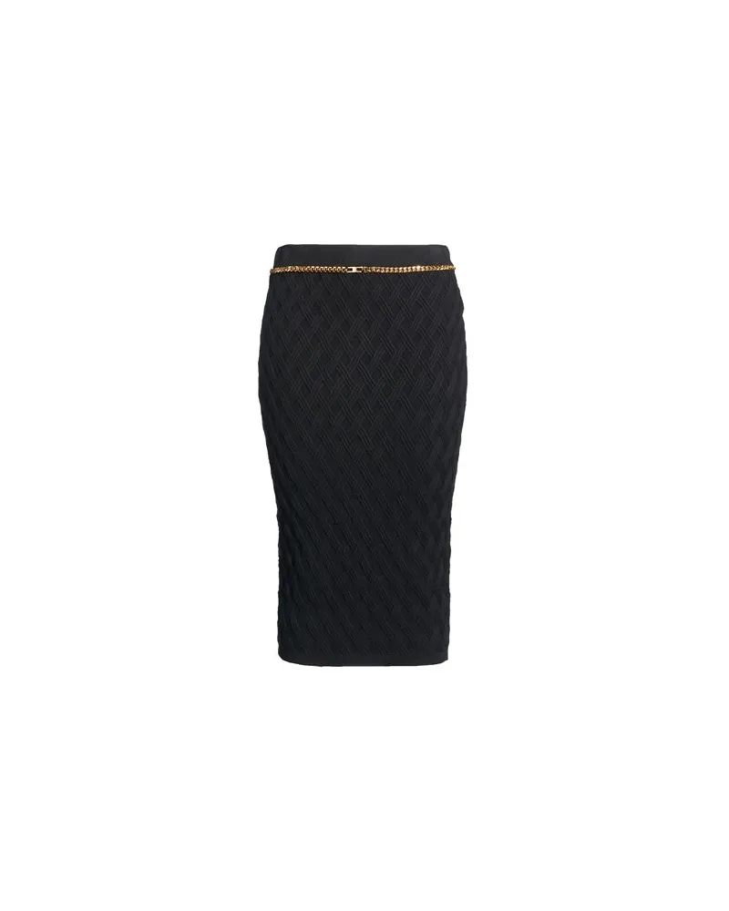 Elisabetta Franchi HOSEN & RÖCKE - Midi-Röckeauf YOOX.COM Schwarz