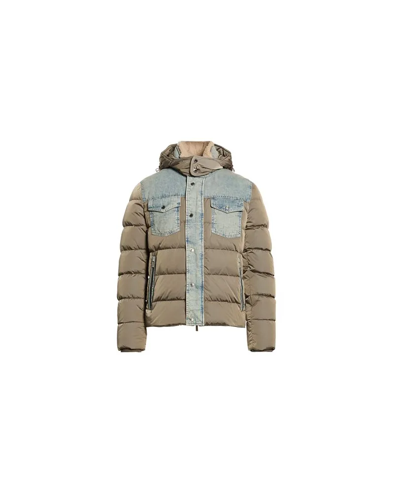 MOORER JACKEN & MÄNTEL - Pufferjacken & Daunenjackenauf YOOX.COM Khaki