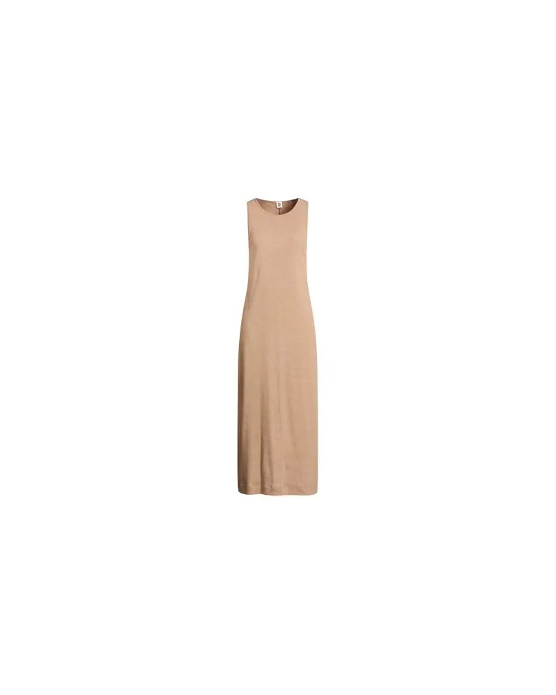 By Malene Birger KLEIDER - Maxi-Kleiderauf YOOX.COM Hellbraun