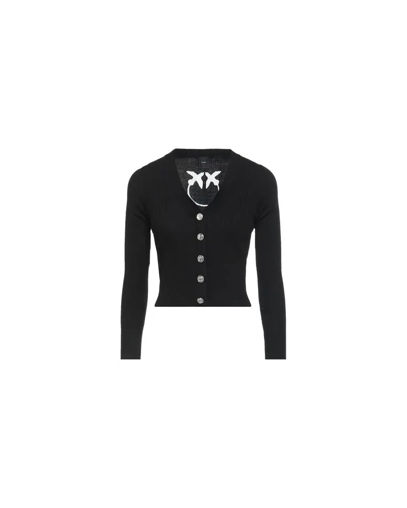 Pinko STRICKWAREN - Strickjackenauf YOOX.COM Schwarz