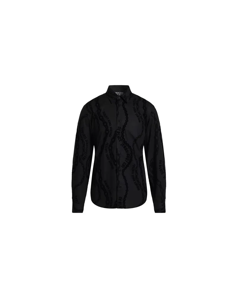 Versace Jeans TOPS - Hemdenauf YOOX.COM Schwarz
