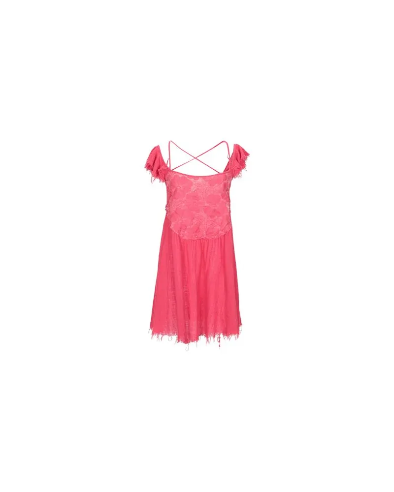 MET  KLEIDER - Mini-Kleiderauf YOOX.COM Koralle