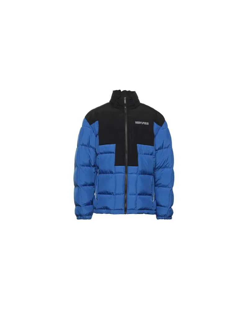 Marcelo Burlon | County of Milan JACKEN & MÄNTEL - Pufferjacken & Daunenjackenauf YOOX.COM Königsblau