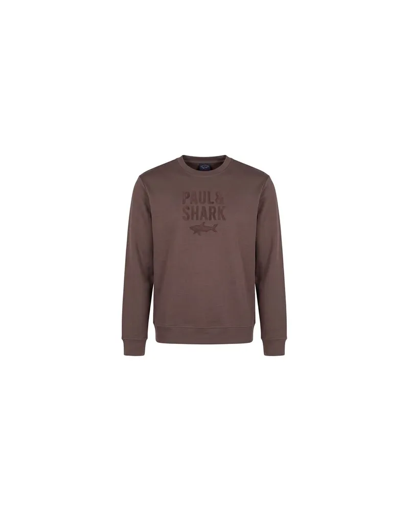 Paul & Shark TOPS - Sweatshirtsauf YOOX.COM Schokobraun
