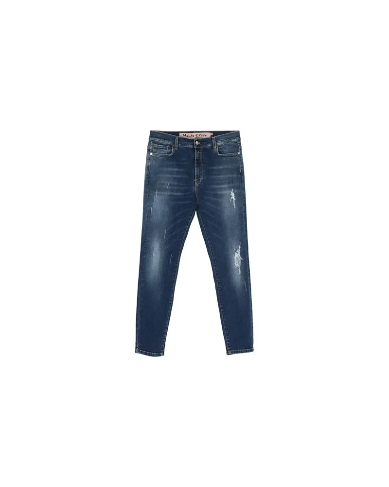 Manila Grace HOSEN & RÖCKE - Jeanshosenauf YOOX.COM Blau