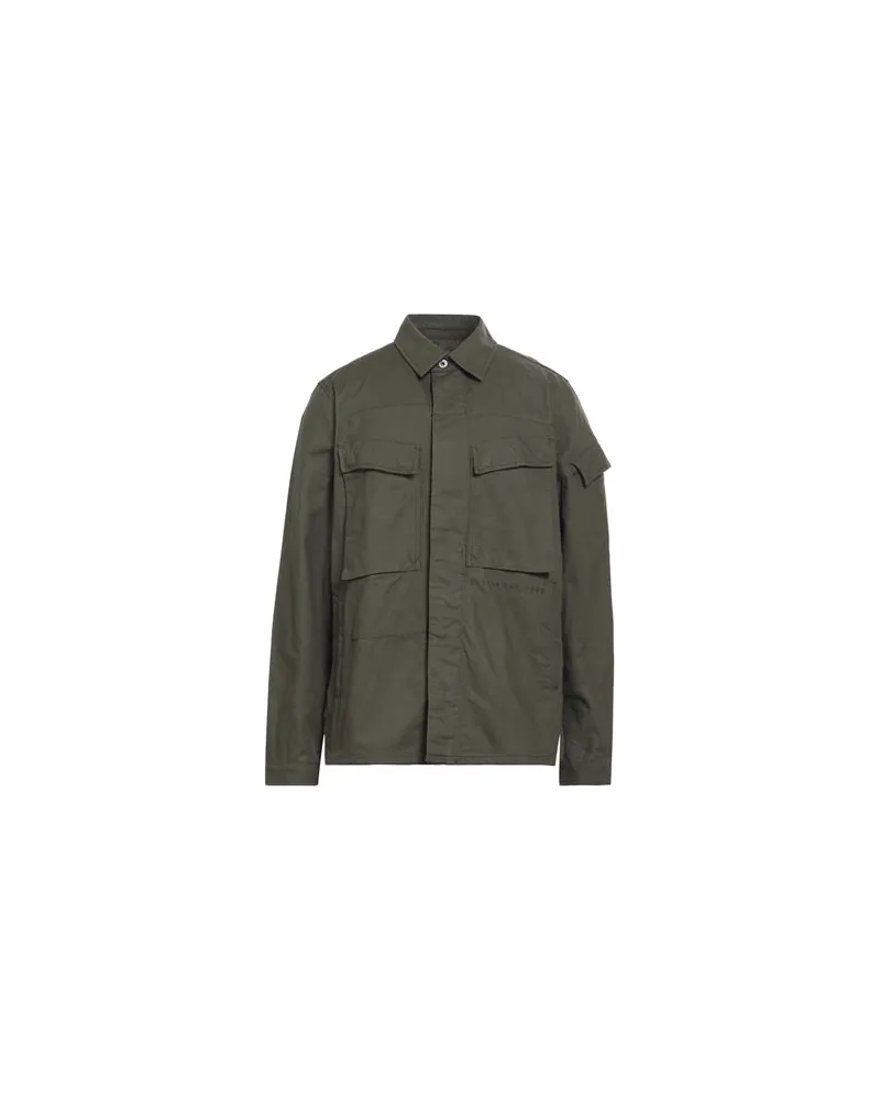 G-STAR RAW TOPS - Hemdenauf YOOX.COM Militärgrün