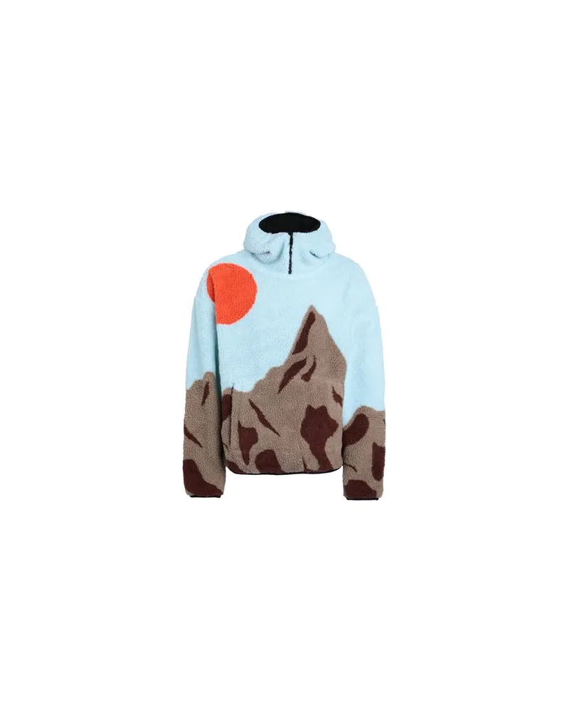 Market Peaked Jacket  - Peaked Jacket - TOPS - Sweatshirtsauf YOOX.COM Himmelblau