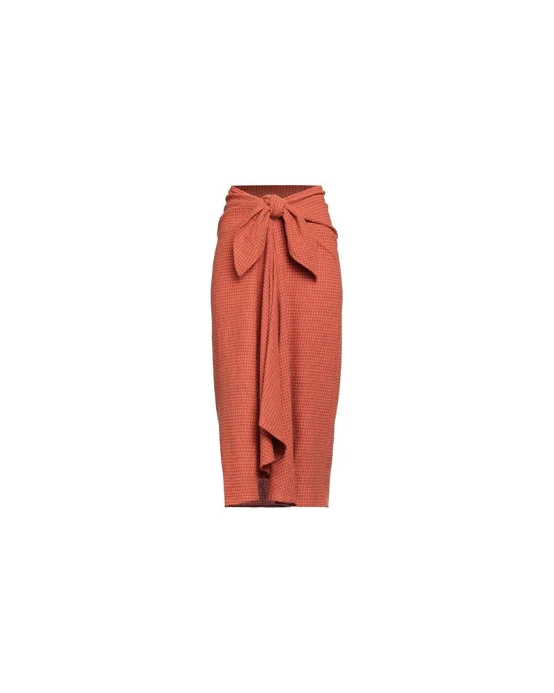 ALYSI HOSEN & RÖCKE - Midi-Röckeauf YOOX.COM Orange
