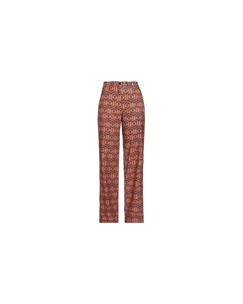 MYTHS HOSEN & RÖCKE - Hosenauf YOOX.COM Rostrot