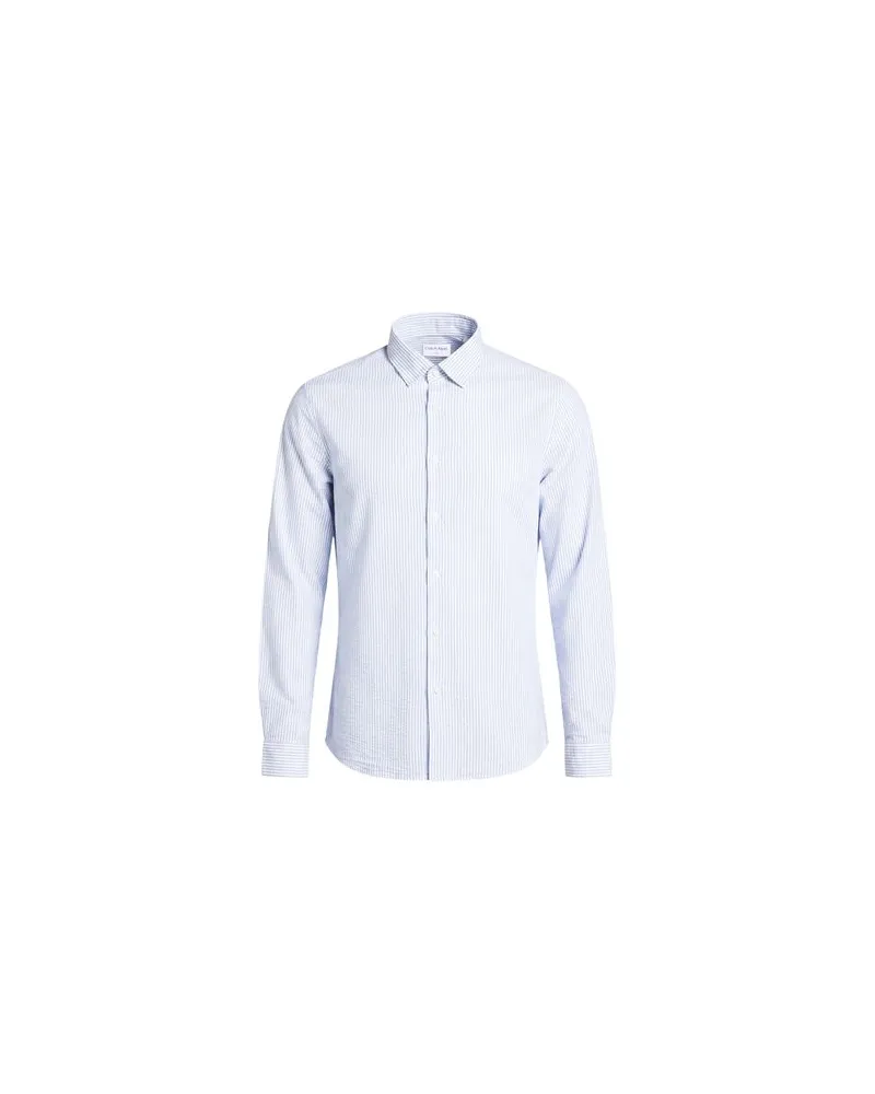 Calvin Klein TOPS - Hemdenauf YOOX.COM Hellblau