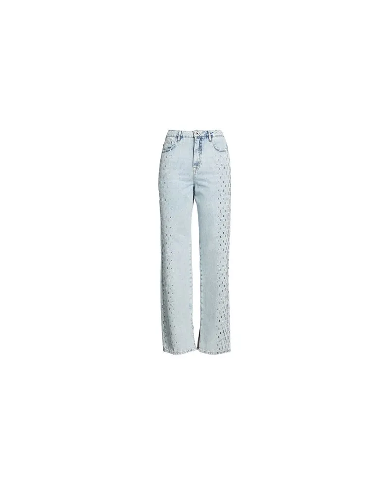 Patrizia Pepe HOSEN & RÖCKE - Jeanshosenauf YOOX.COM Blau