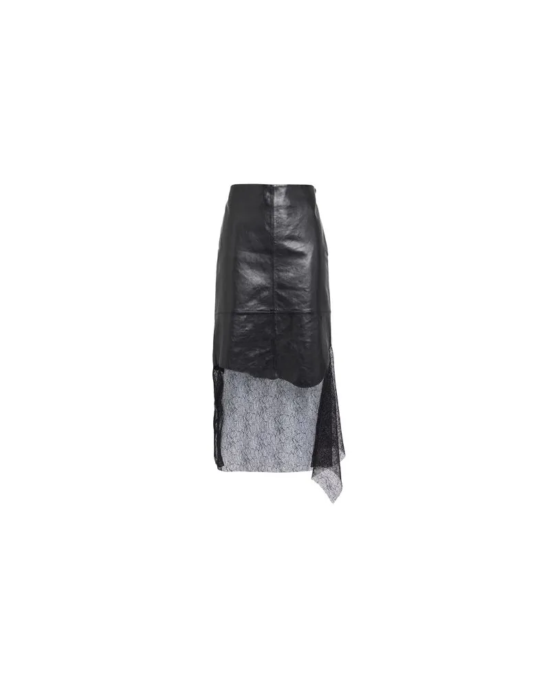 Helmut Lang HOSEN & RÖCKE - Midi-Röckeauf YOOX.COM Schwarz