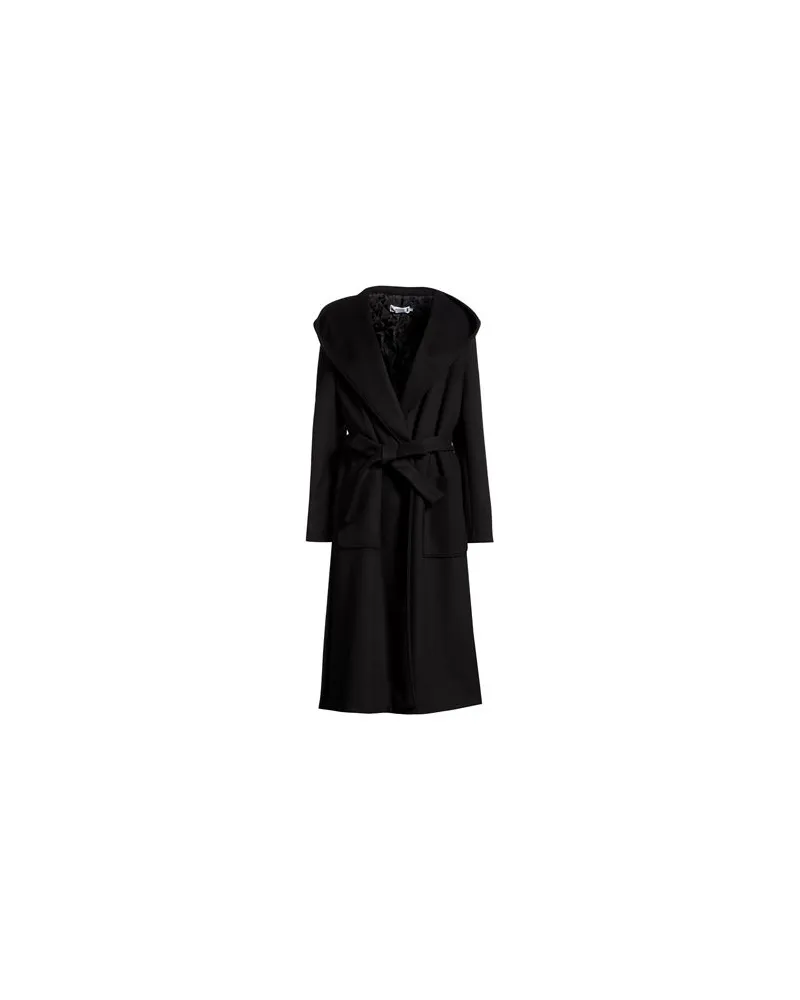 Please JACKEN & MÄNTEL - Mäntelauf YOOX.COM Schwarz