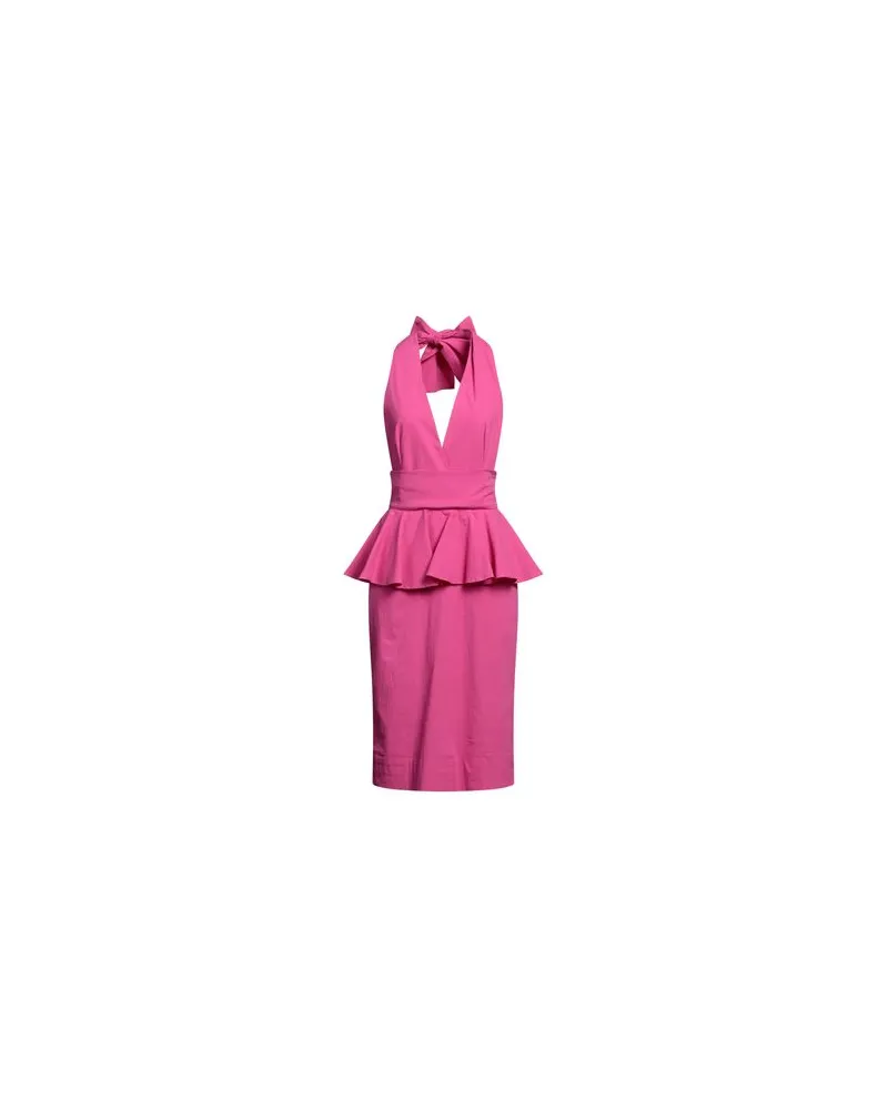 Essentiel KLEIDER - Midi-Kleiderauf YOOX.COM Fuchsia