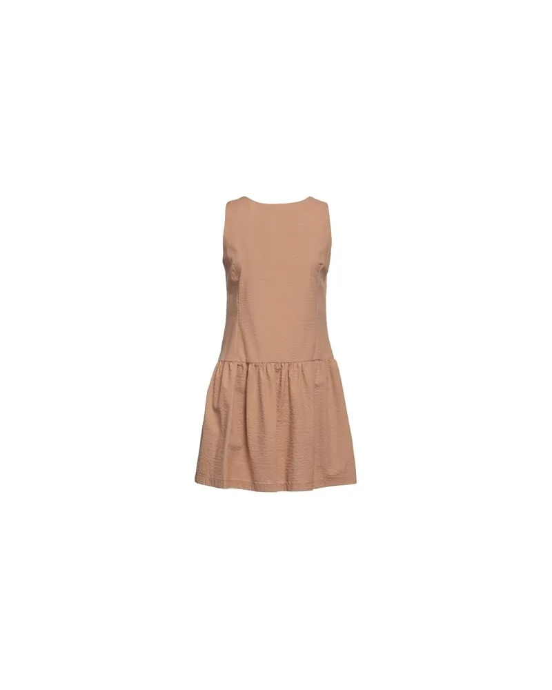 Biancoghiaccio KLEIDER - Mini-Kleiderauf YOOX.COM Sand