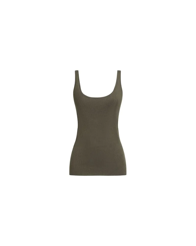 Majestic TOPS - Topsauf YOOX.COM Militärgrün