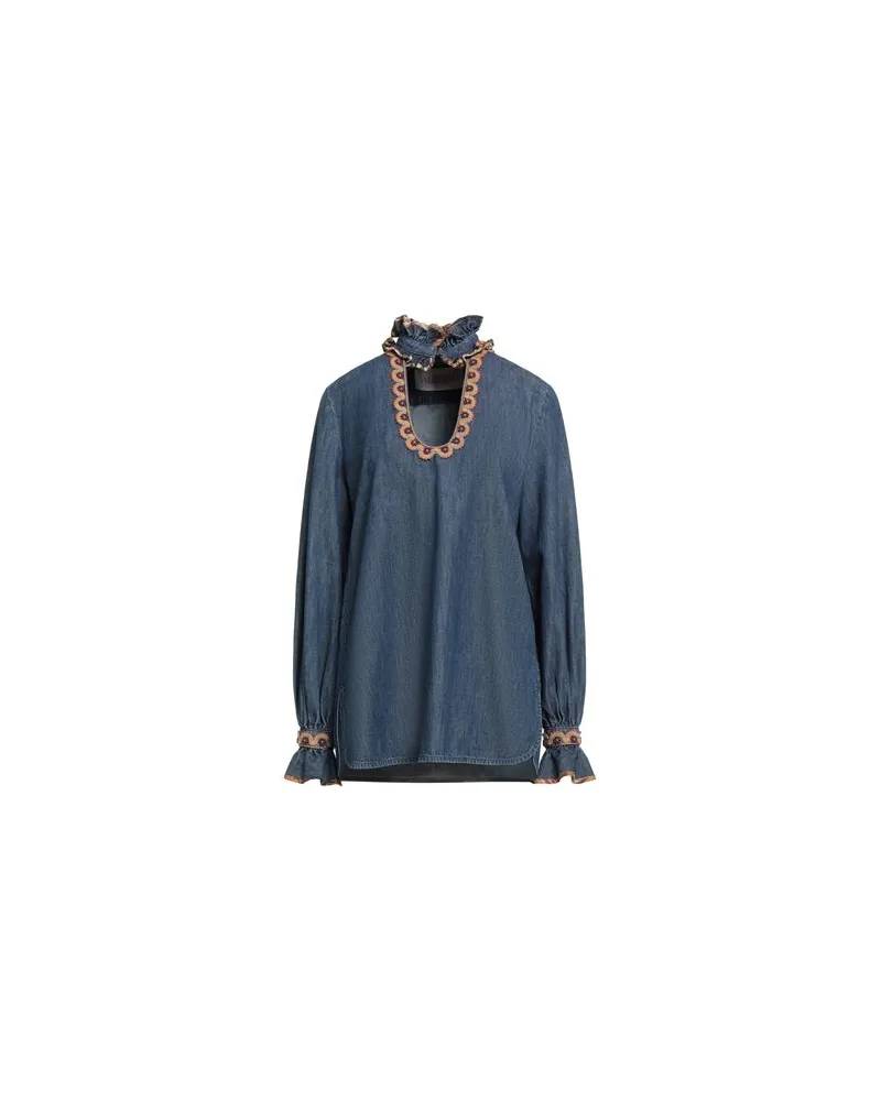 Valentino Garavani TOPS - Topsauf YOOX.COM Blau
