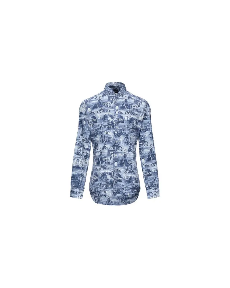 Brian Dales TOPS - Hemdenauf YOOX.COM Taubenblau