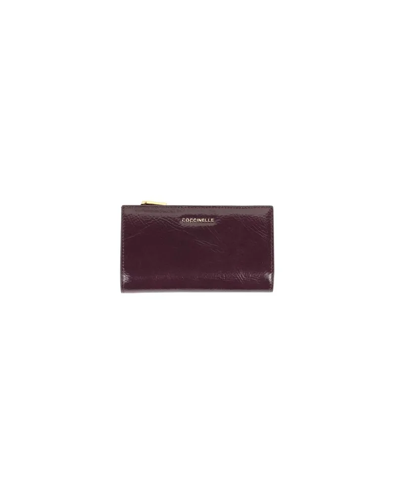 Coccinelle Kleinlederwaren - Brieftaschenauf YOOX.COM Pflaume