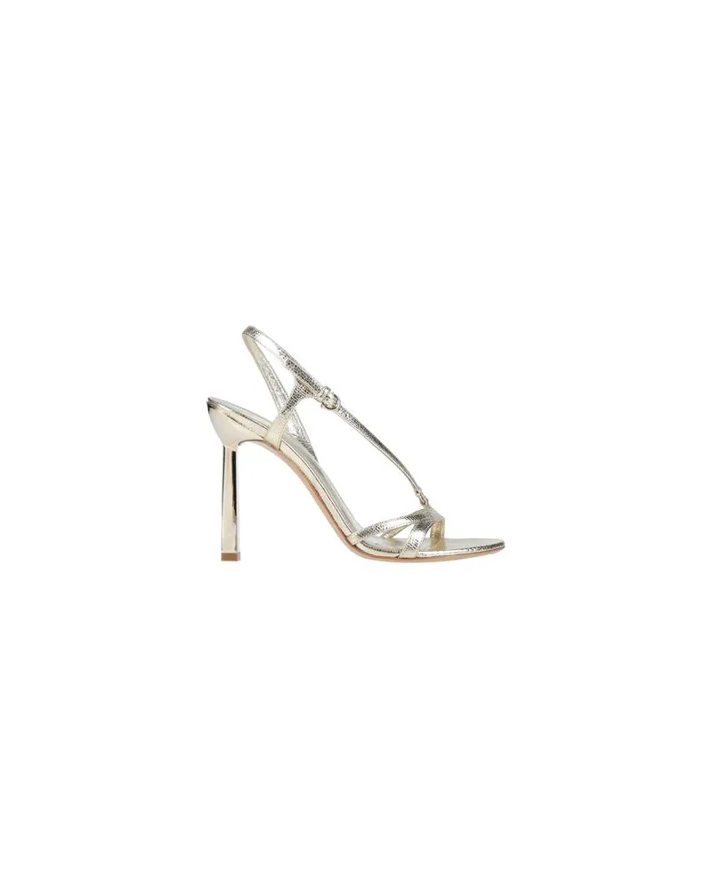 Ferragamo SCHUHE - Sandalenauf YOOX.COM Platin