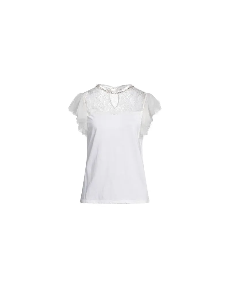 Blumarine TOPS - T-shirtsauf YOOX.COM Weiß