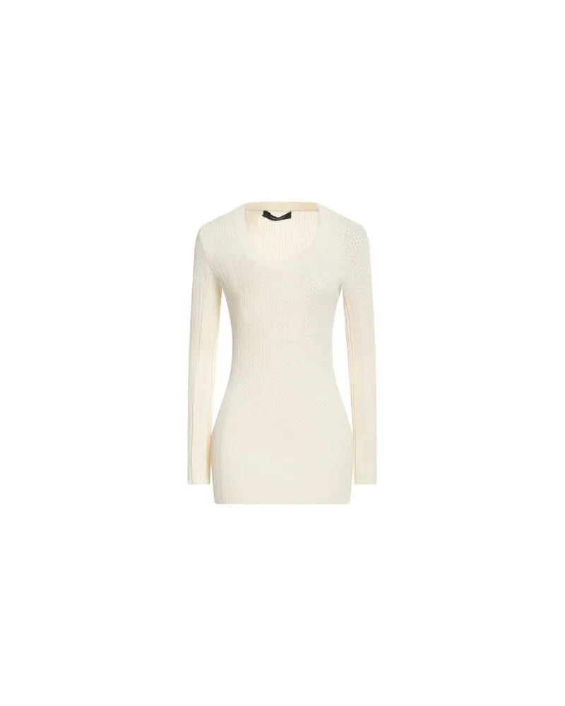Cédric Charlier STRICKWAREN - Pulloverauf YOOX.COM Elfenbein