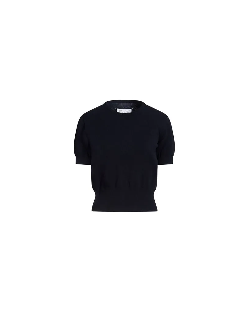 Maison Margiela STRICKWAREN - Pulloverauf YOOX.COM Marineblau