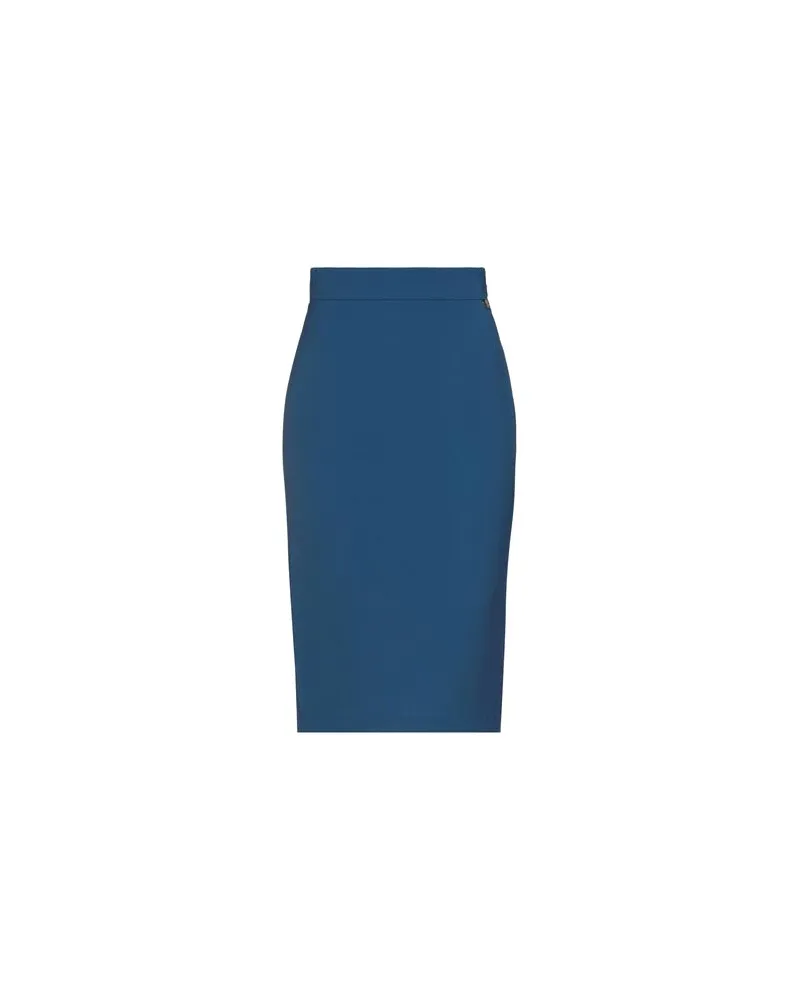 Twin-Set HOSEN & RÖCKE - Midi-Röckeauf YOOX.COM Blau