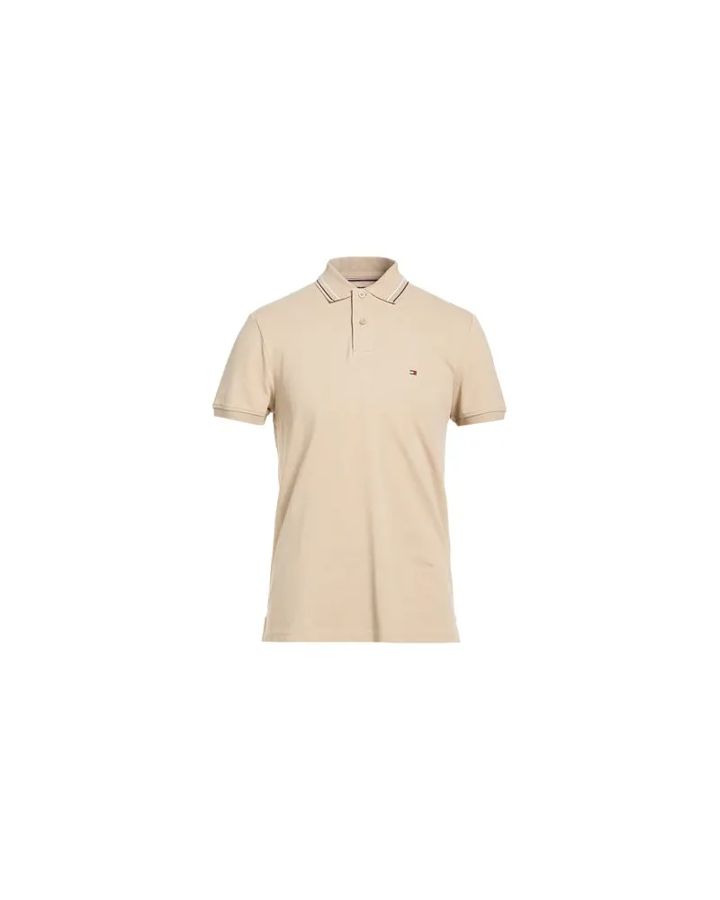 Tommy Hilfiger TOPS - Poloshirtsauf YOOX.COM Beige