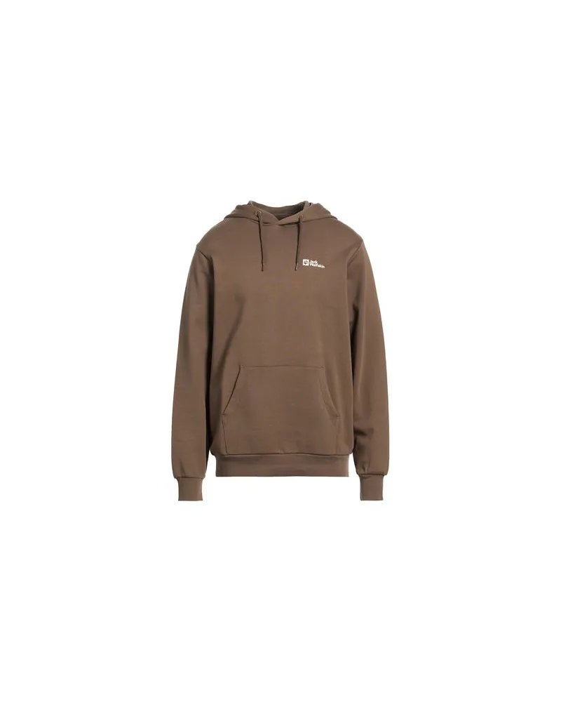 Jack Wolfskin TOPS - Sweatshirtsauf YOOX.COM Schokobraun