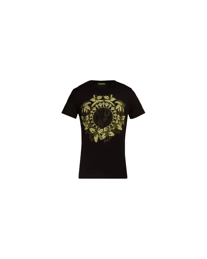 Versace Jeans TOPS - T-shirtsauf YOOX.COM Schwarz